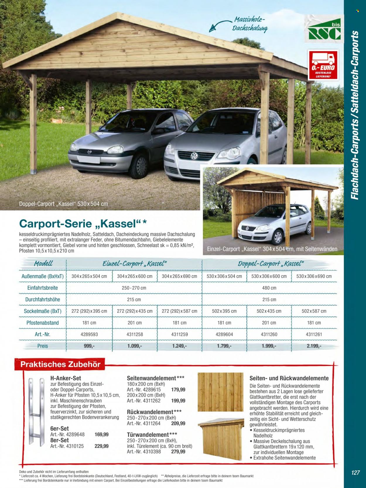 toom Baumarkt Prospekte  - 1.03.2023 - 30.04.2023. Seite 127