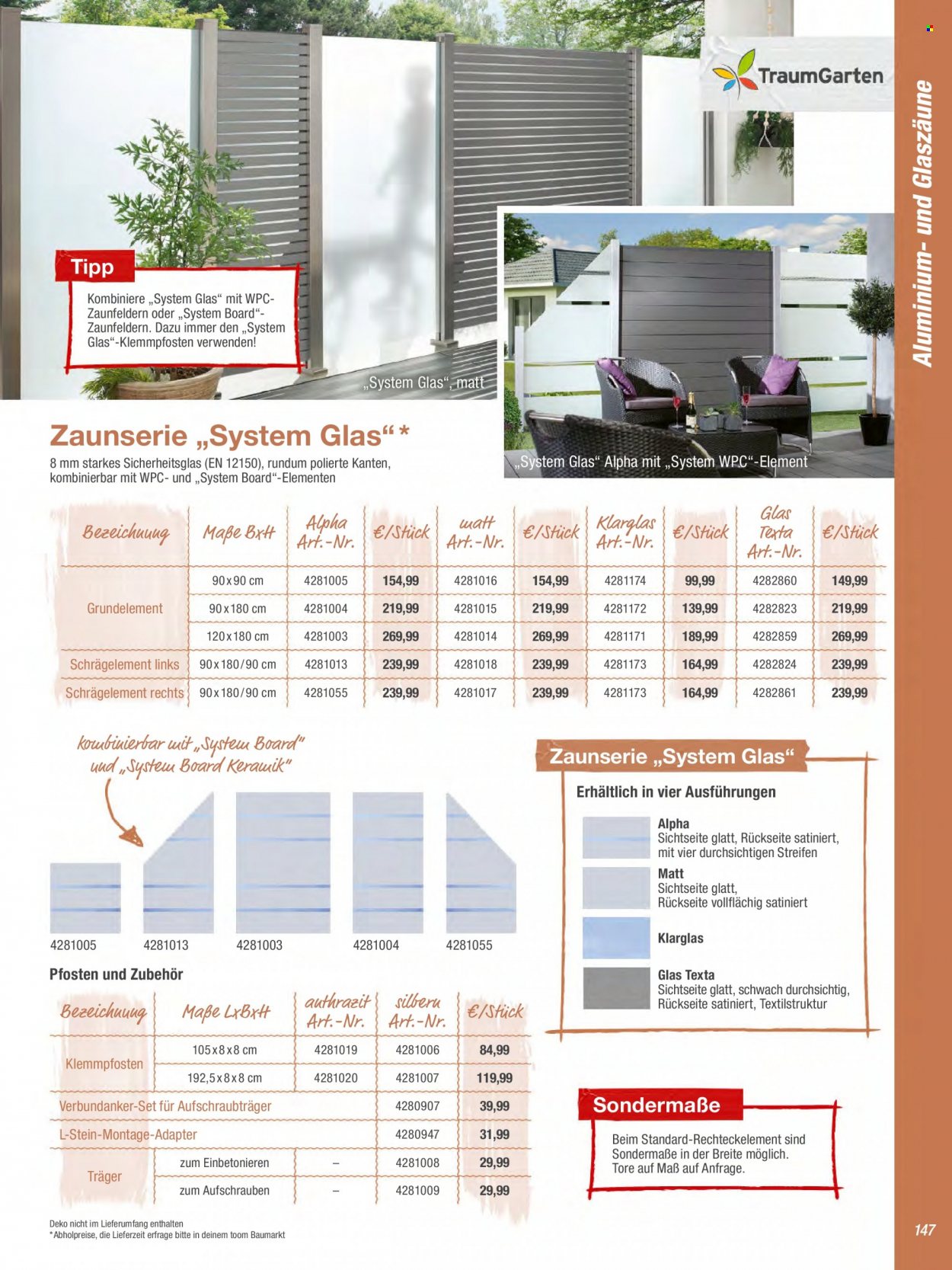 toom Baumarkt Prospekte  - 1.03.2023 - 30.04.2023. Seite 147