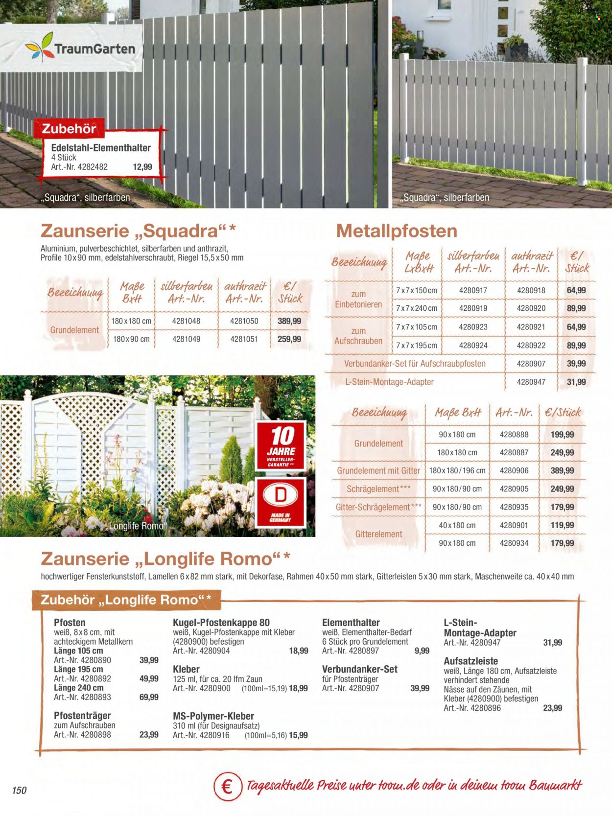 toom Baumarkt Prospekte  - 1.03.2023 - 30.04.2023. Seite 150
