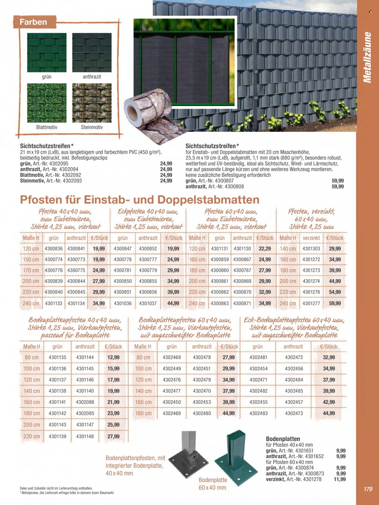 toom Baumarkt Prospekte  - 1.03.2023 - 30.04.2023. Seite 179
