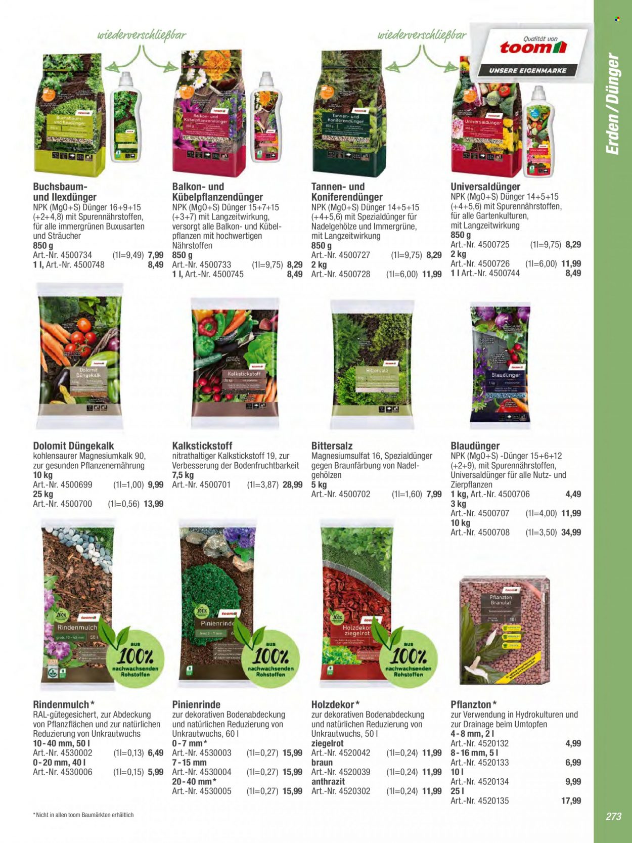 toom Baumarkt Prospekte  - 1.03.2023 - 30.04.2023. Seite 273