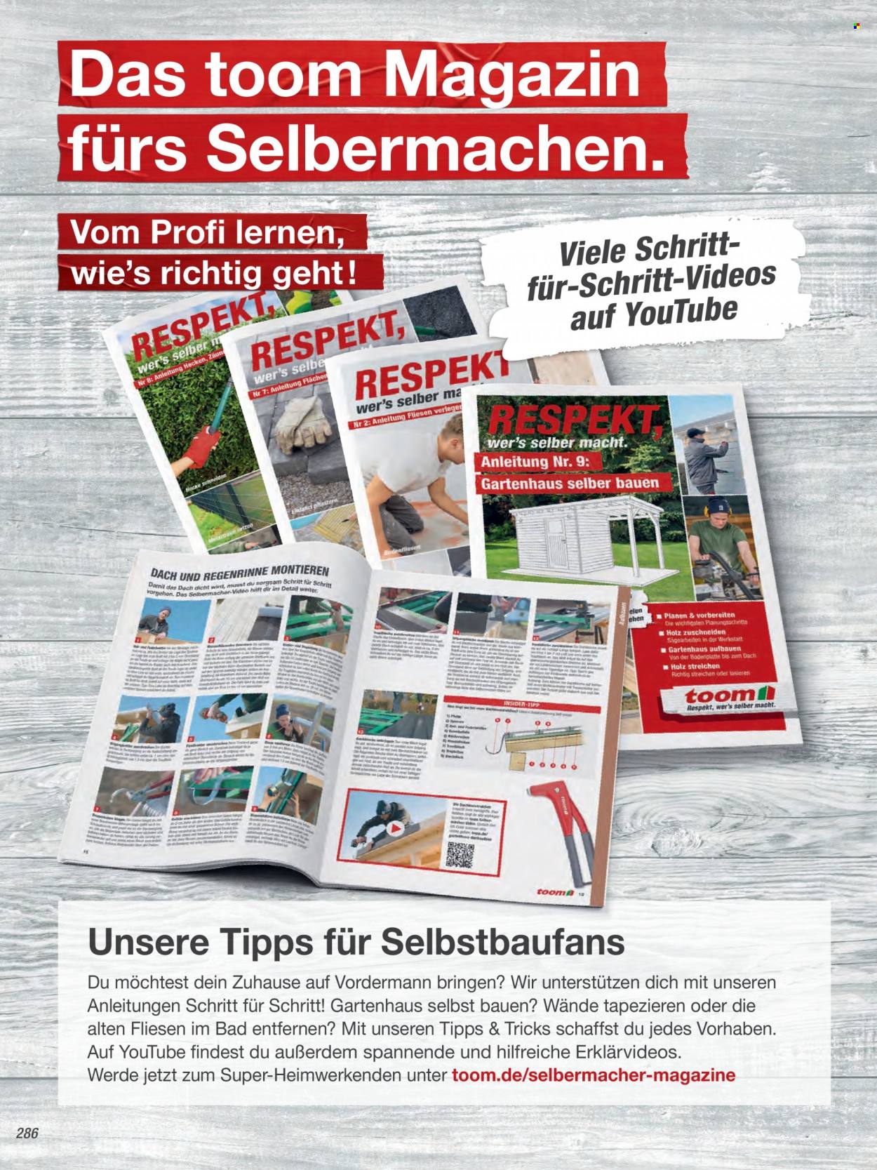 toom Baumarkt Prospekte  - 1.03.2023 - 30.04.2023. Seite 286