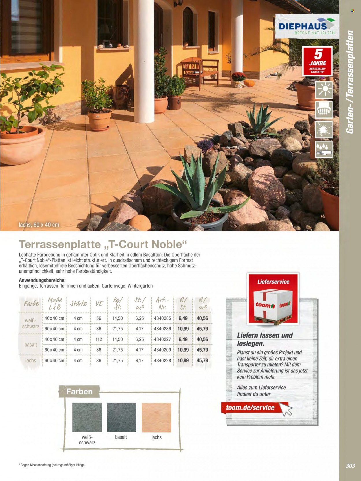 toom Baumarkt Prospekte  - 1.03.2023 - 30.04.2023. Seite 303