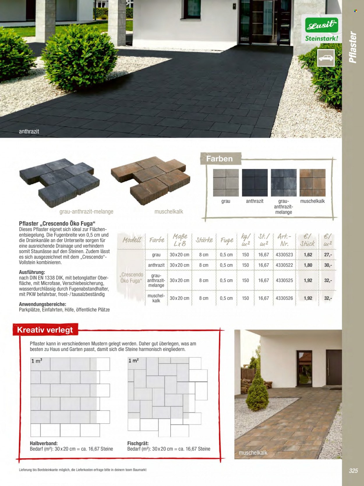 toom Baumarkt Prospekte  - 1.03.2023 - 30.04.2023. Seite 325