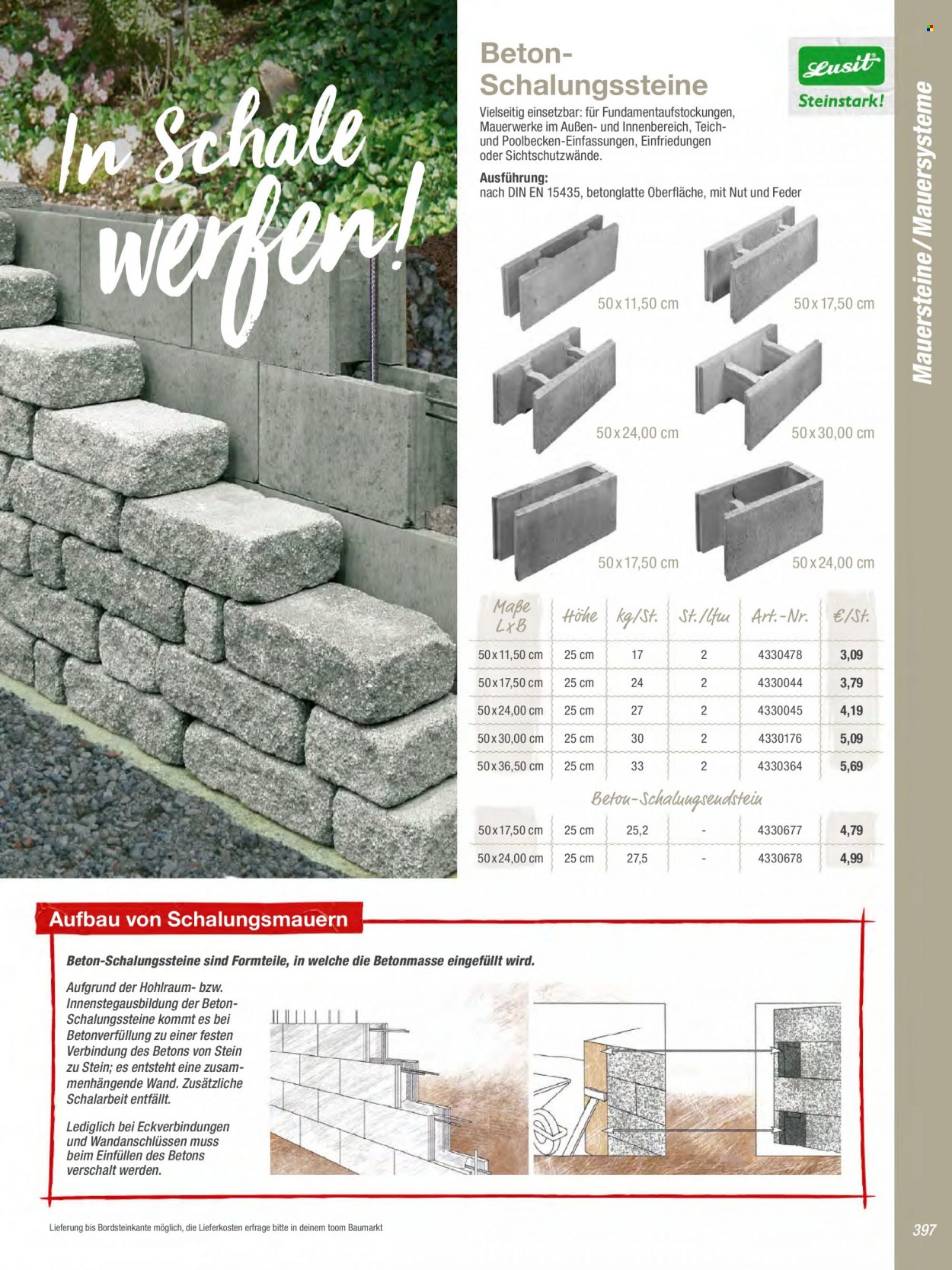 toom Baumarkt Prospekte  - 1.03.2023 - 30.04.2023. Seite 397