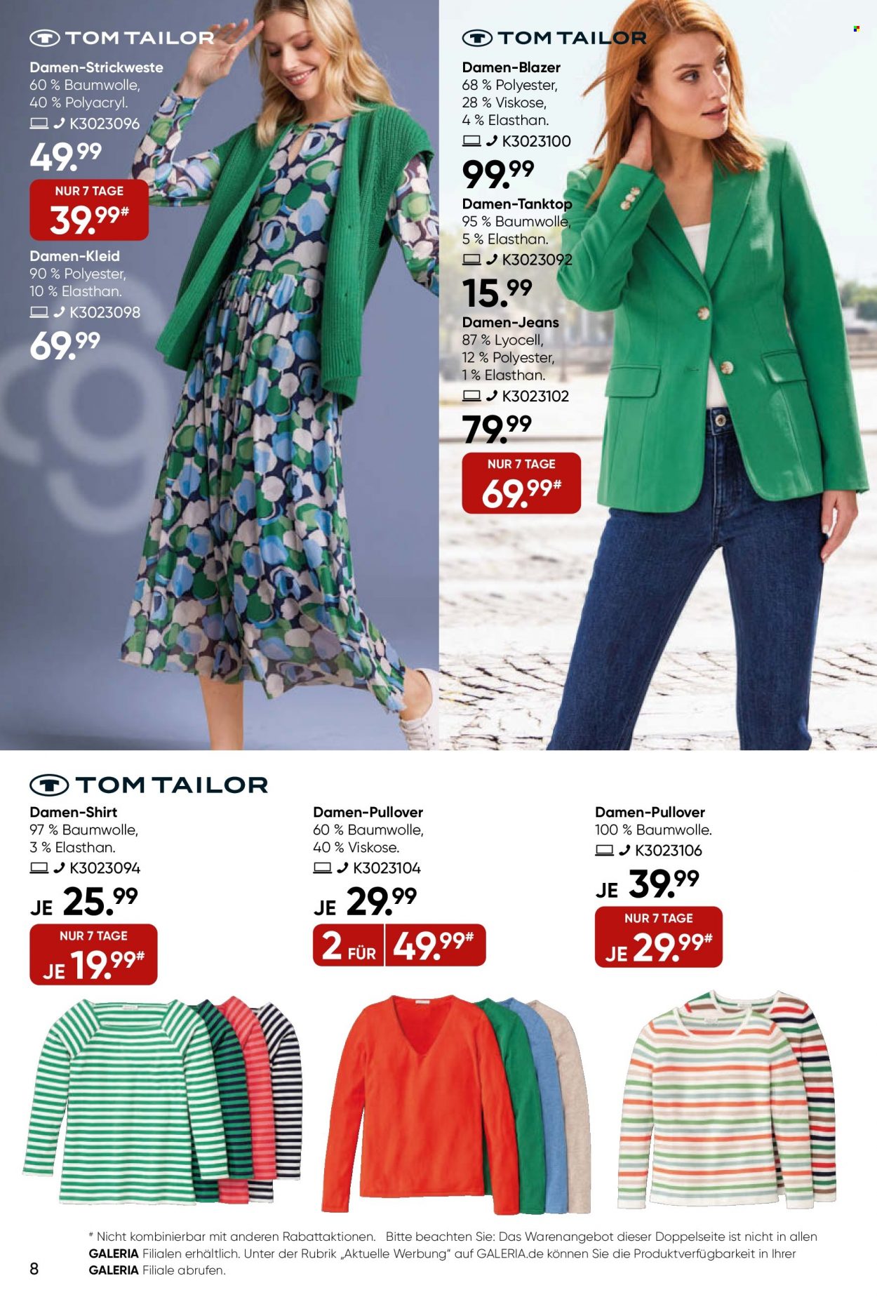 GALERIA Karstadt Kaufhof Prospekte  - 8.03.2023 - 14.03.2023. Seite 8