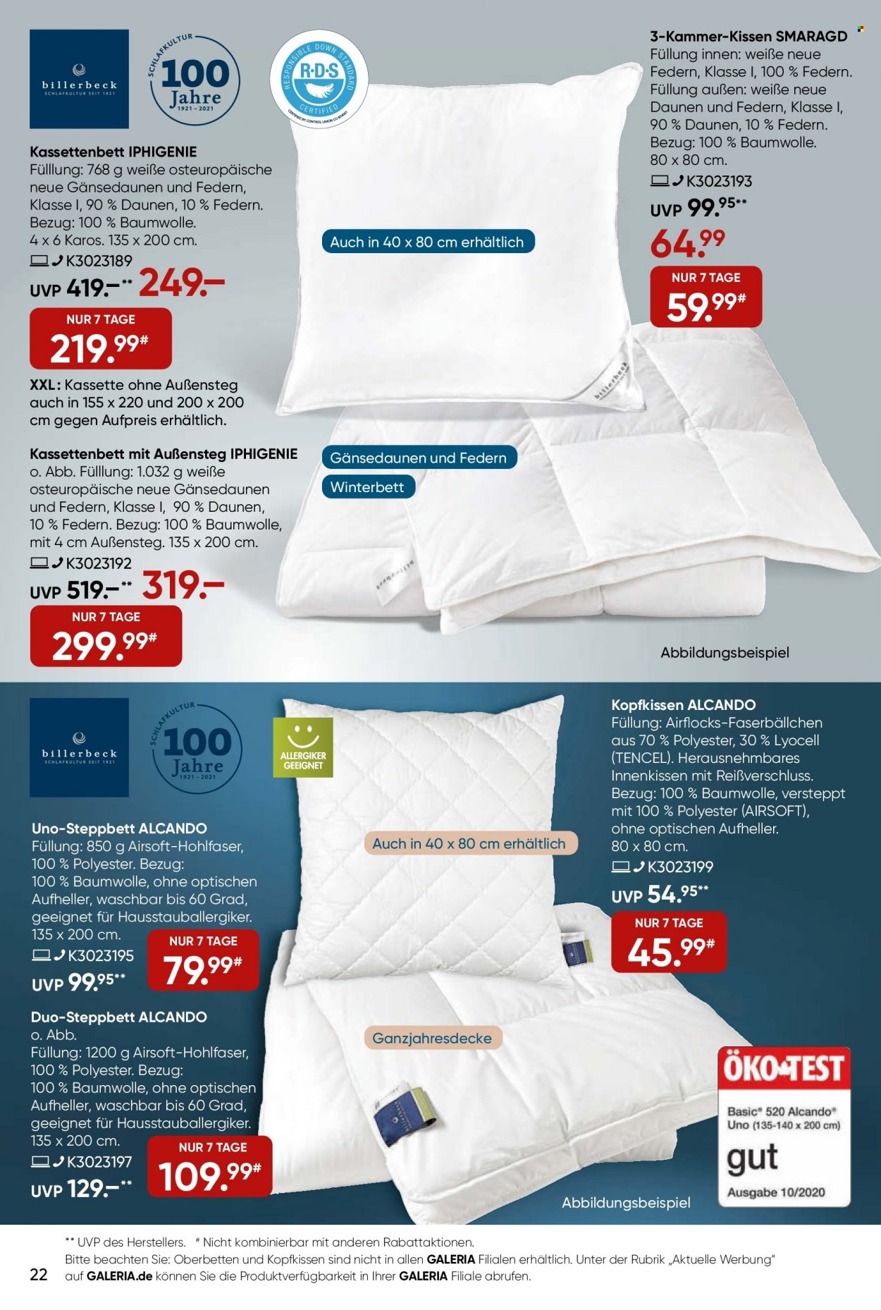 GALERIA Karstadt Kaufhof Prospekte  - 8.03.2023 - 14.03.2023. Seite 22