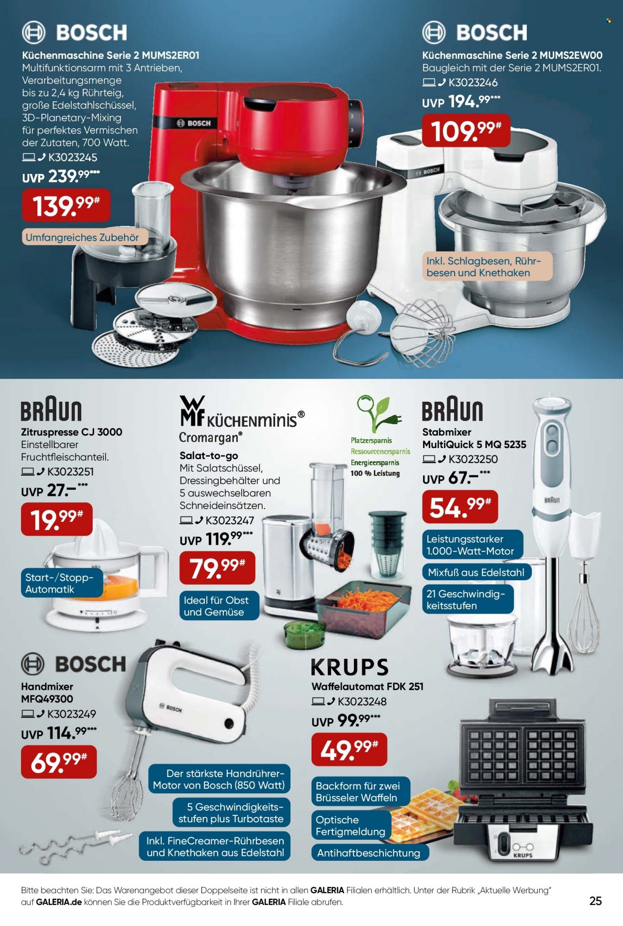GALERIA Karstadt Kaufhof Prospekte  - 8.03.2023 - 14.03.2023. Seite 25
