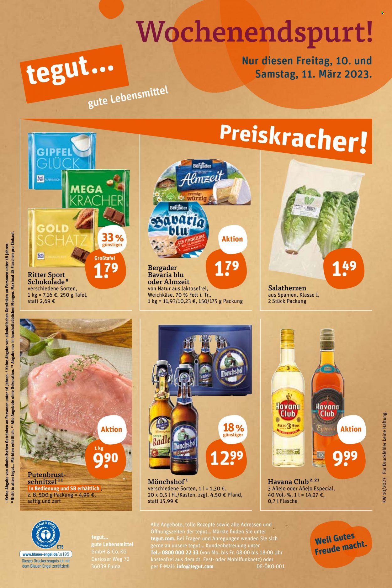 tegut... Prospekte  - 6.03.2023 - 11.03.2023. Seite 30