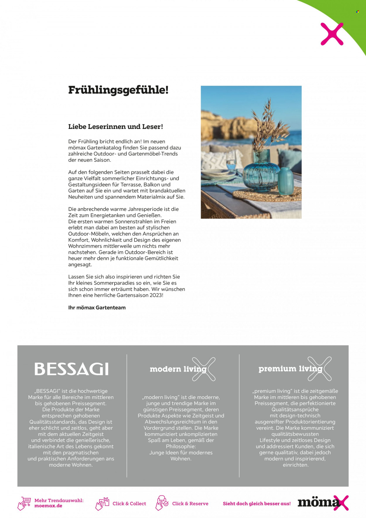 thumbnail - Prospekte mömax - 8.03.2023 - 24.07.2023 - Produkte in Aktion - Gartenmöbel. Seite 3.