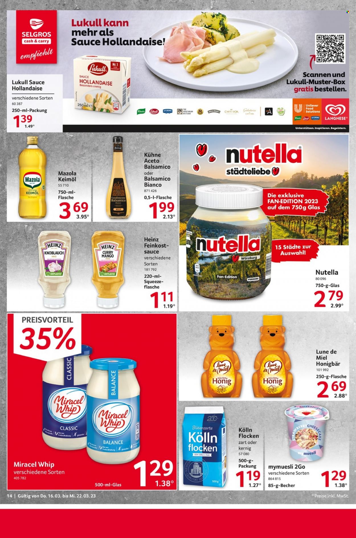 Selgros Prospekte  - 16.03.2023 - 22.03.2023. Seite 14