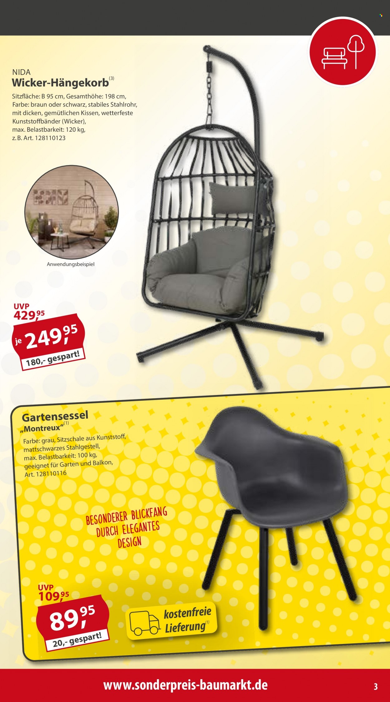 Sonderpreis-Baumarkt Prospekte  - 11.03.2023 - 24.03.2023. Seite 3