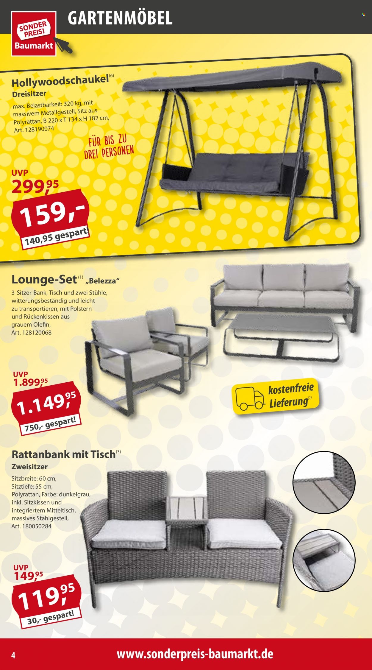 Sonderpreis-Baumarkt Prospekte  - 11.03.2023 - 24.03.2023. Seite 4