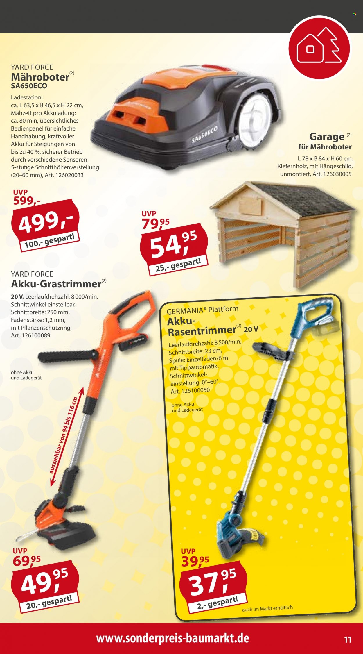 Sonderpreis-Baumarkt Prospekte  - 11.03.2023 - 24.03.2023. Seite 11