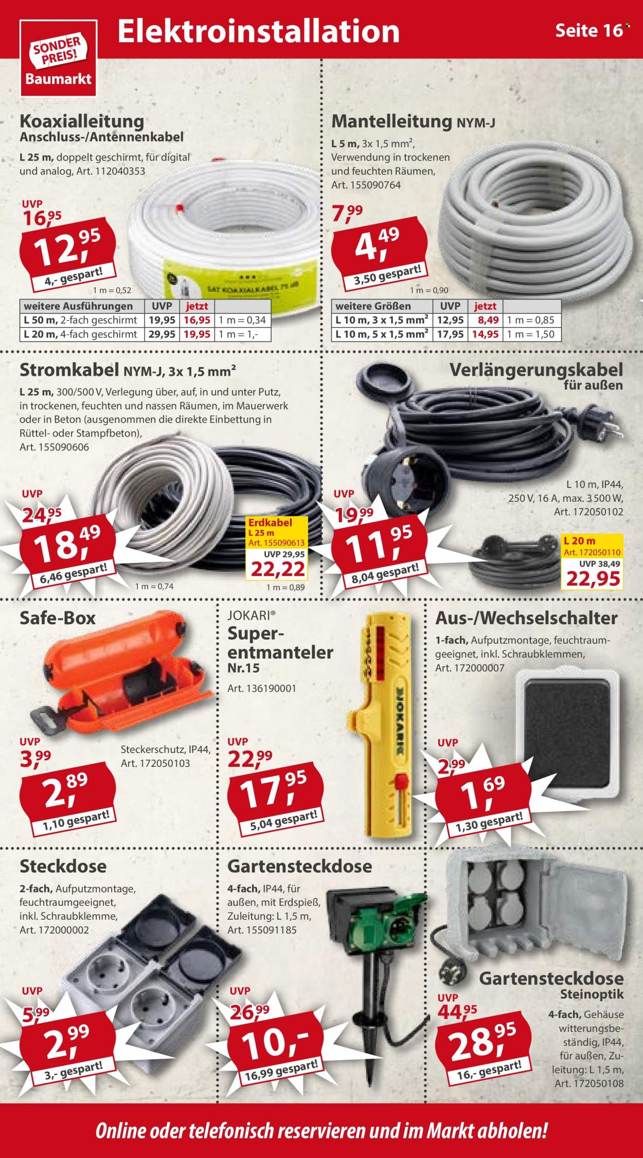 Sonderpreis-Baumarkt Prospekte  - 18.03.2023 - 24.03.2023. Seite 16