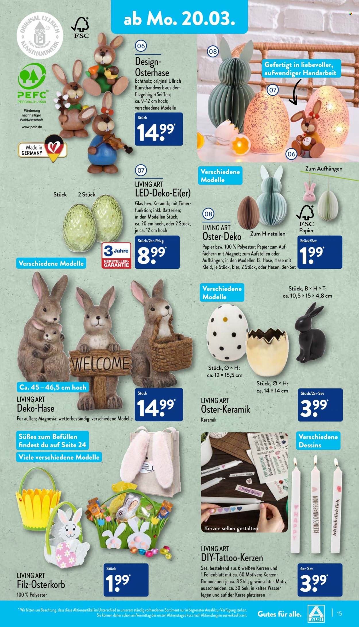 ALDI Nord Prospekte  - 20.03.2023 - 25.03.2023. Seite 15