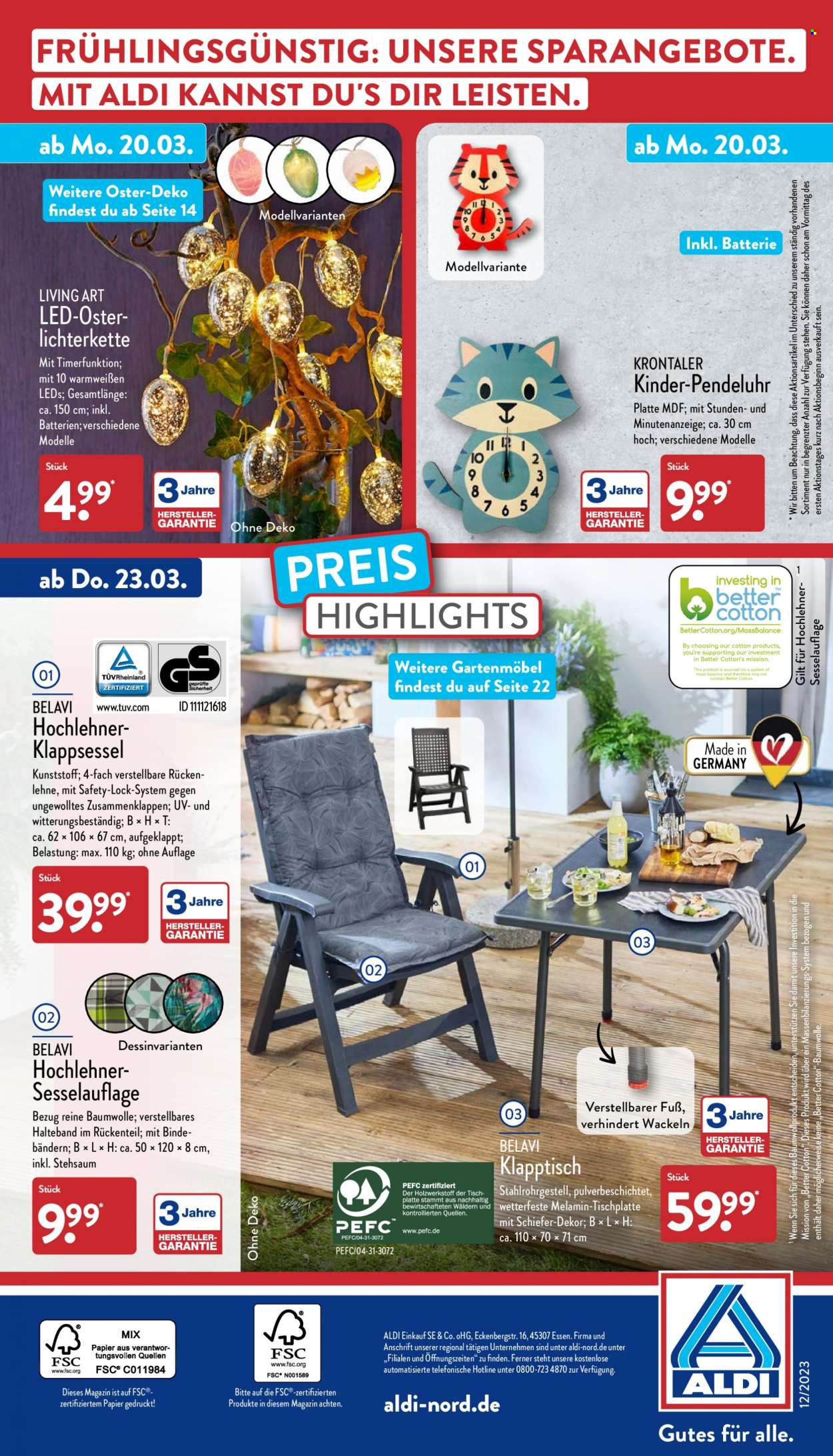 ALDI Nord Prospekte  - 20.03.2023 - 25.03.2023. Seite 37