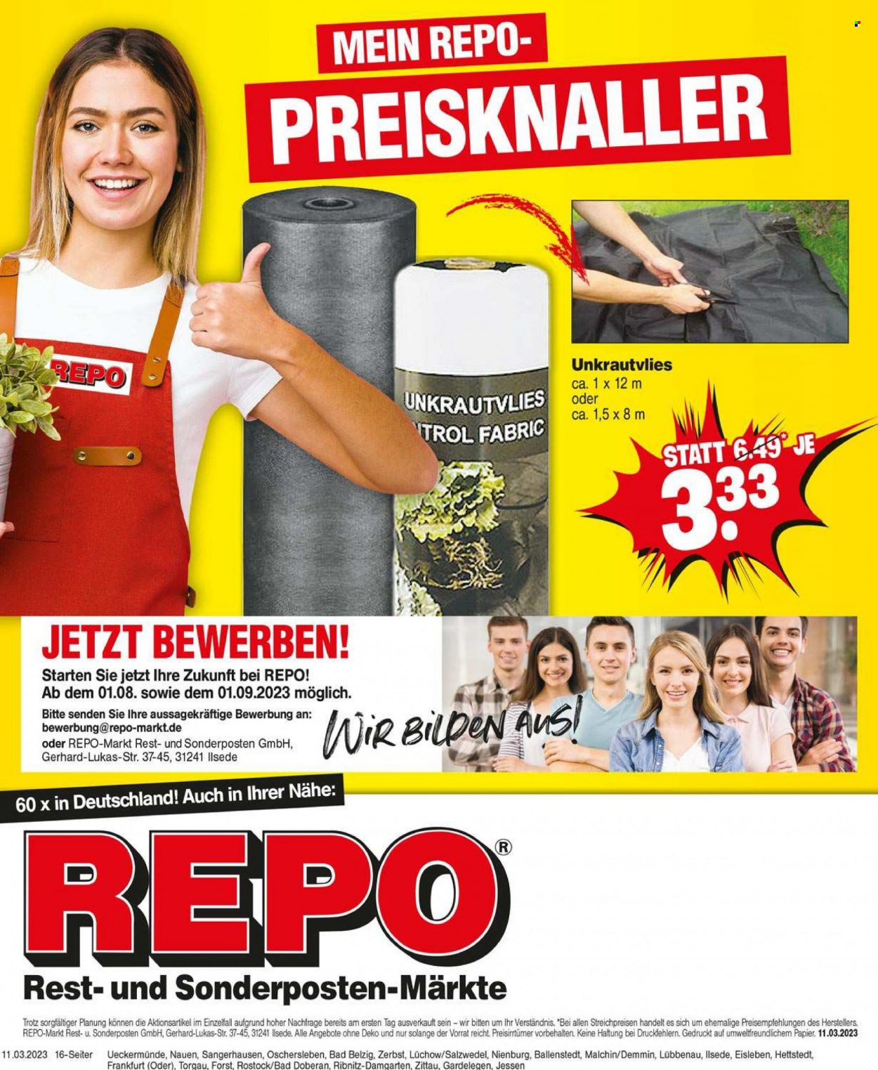 Repo Prospekte  - 13.03.2023 - 18.03.2023. Seite 16