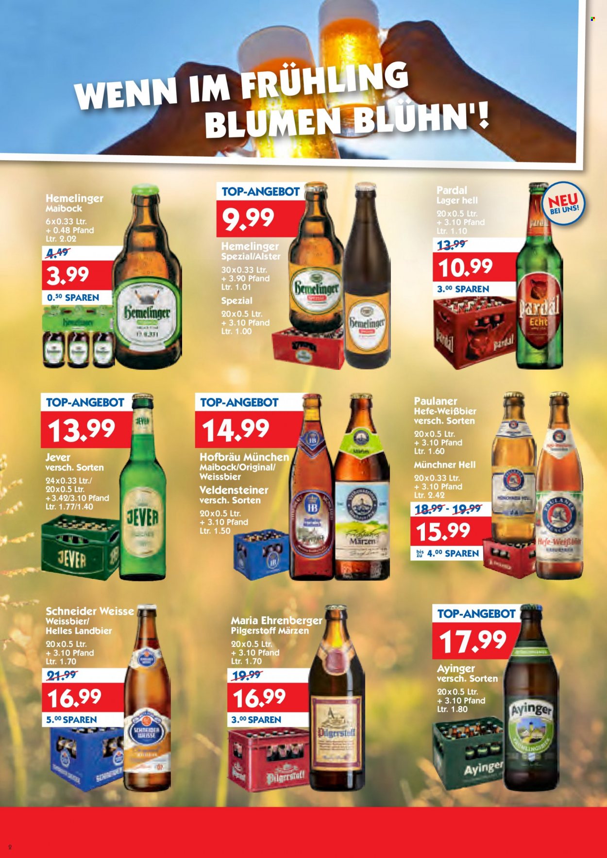 Hol'ab! Getränkemarkt Prospekte  - 13.03.2023 - 18.03.2023. Seite 2