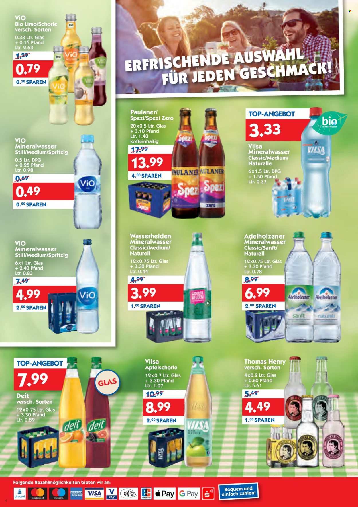 Hol'ab! Getränkemarkt Prospekte  - 13.03.2023 - 18.03.2023. Seite 4