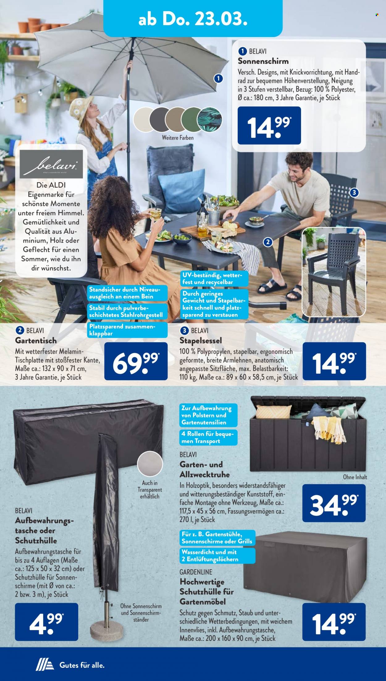 ALDI SÜD Prospekte  - 20.03.2023 - 25.03.2023. Seite 21