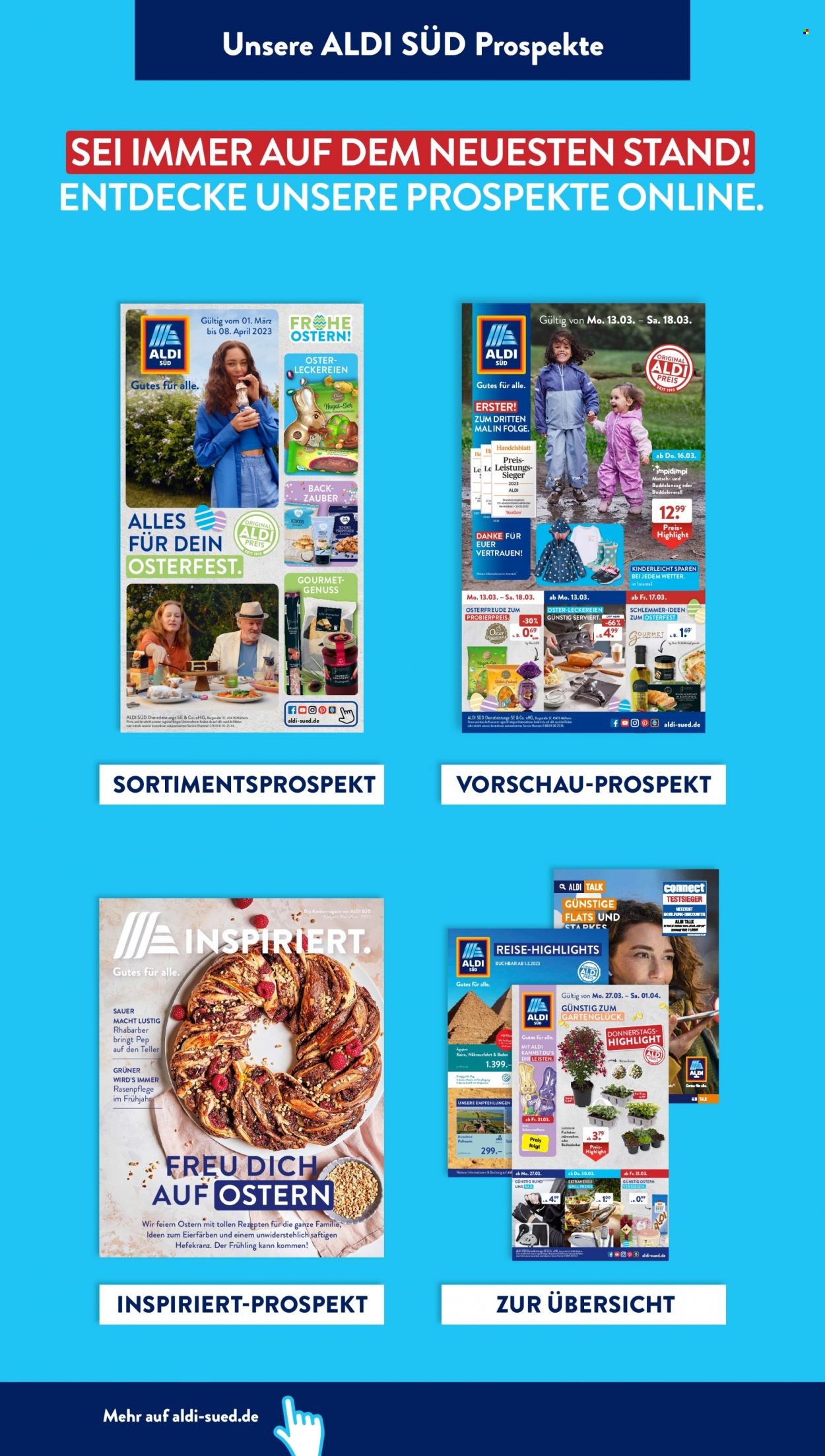 ALDI SÜD Prospekte  - 20.03.2023 - 25.03.2023. Seite 43