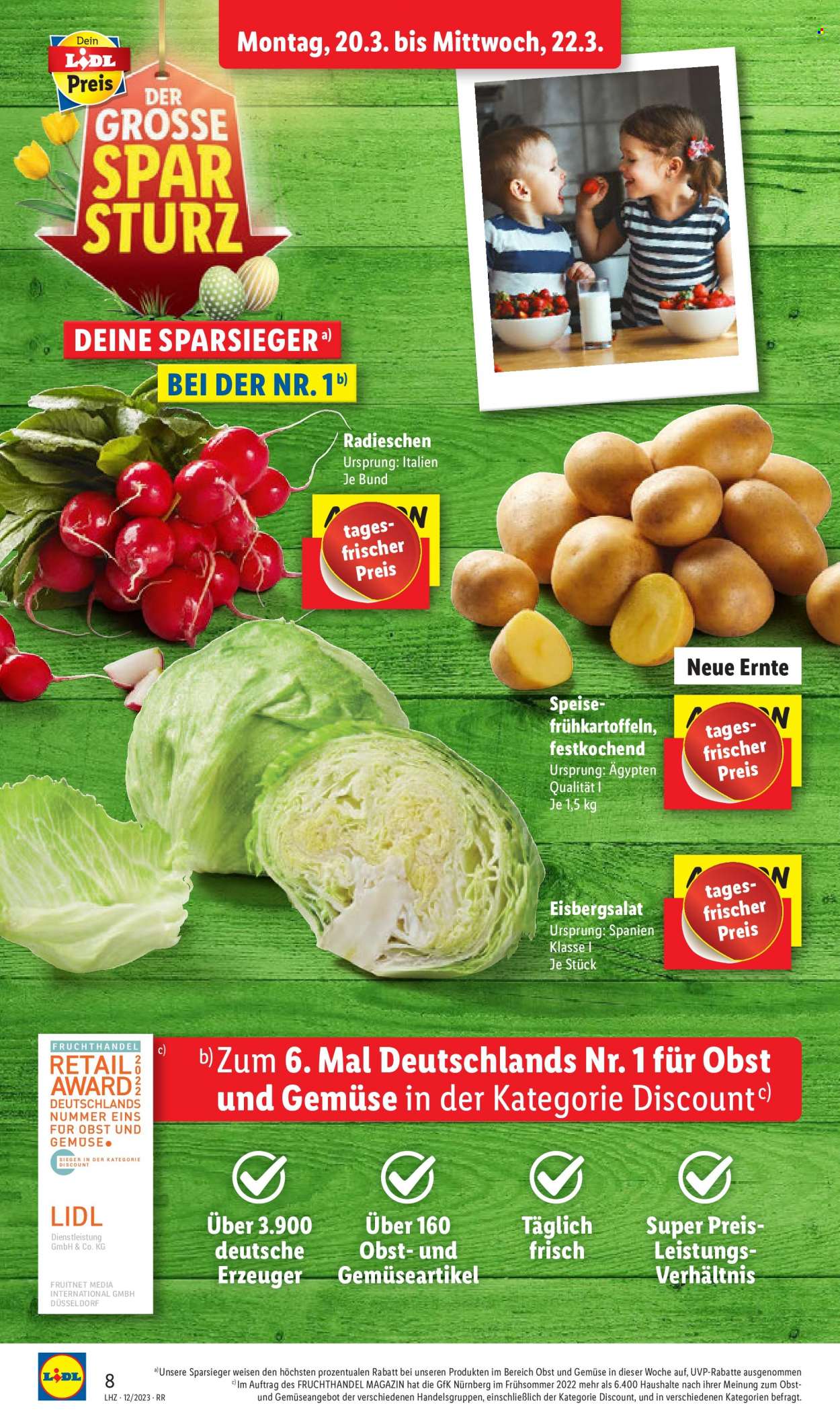 Lidl Prospekte  - 20.03.2023 - 25.03.2023. Seite 8