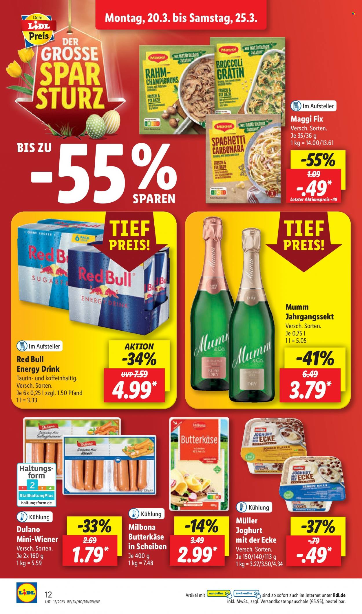 Lidl Prospekte  - 20.03.2023 - 25.03.2023. Seite 12