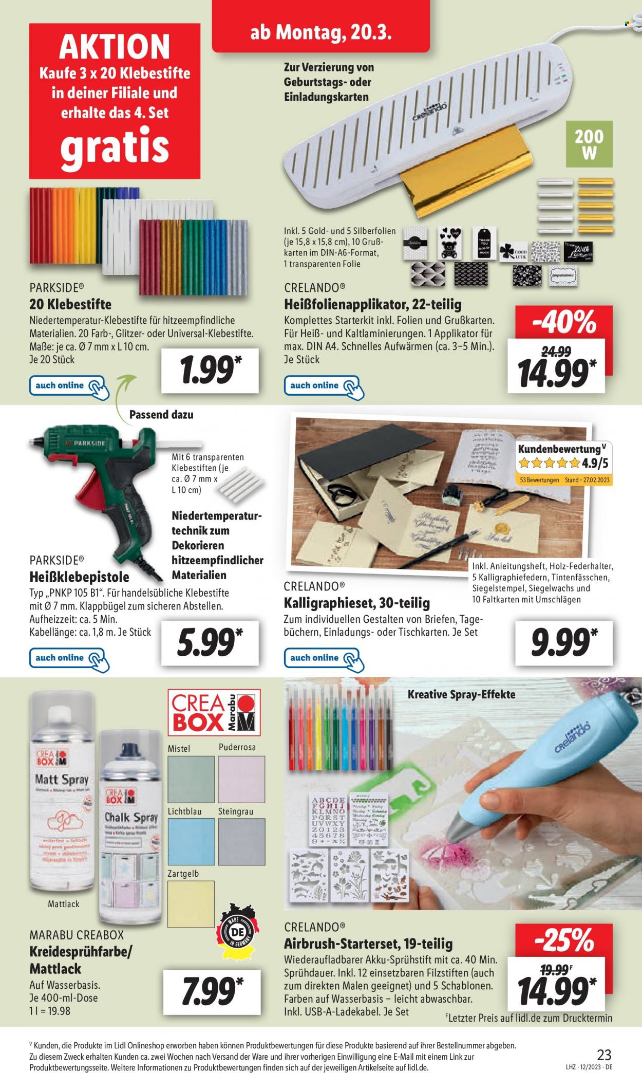 Lidl Prospekte  - 20.03.2023 - 25.03.2023. Seite 25
