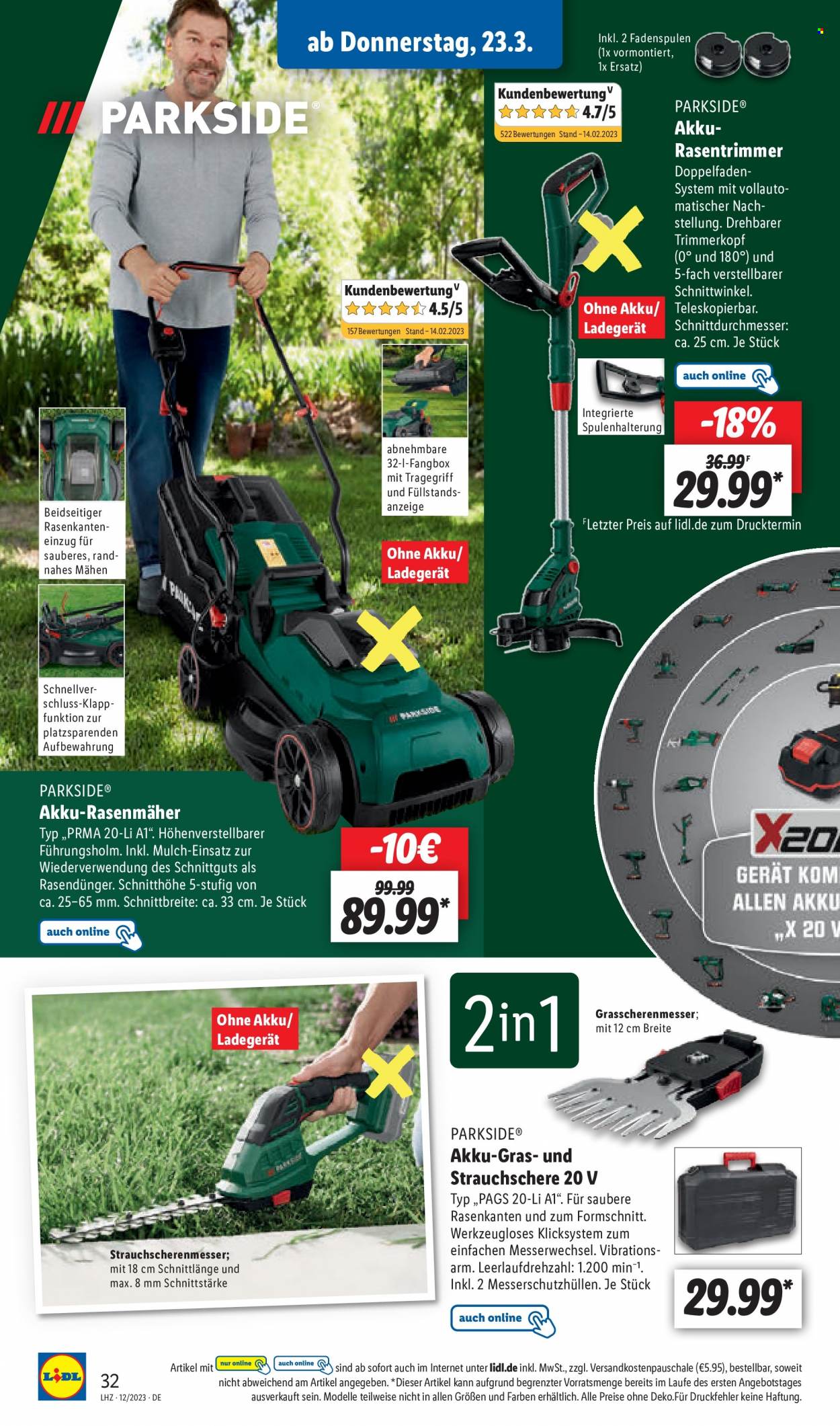 Lidl Prospekte  - 20.03.2023 - 25.03.2023. Seite 34