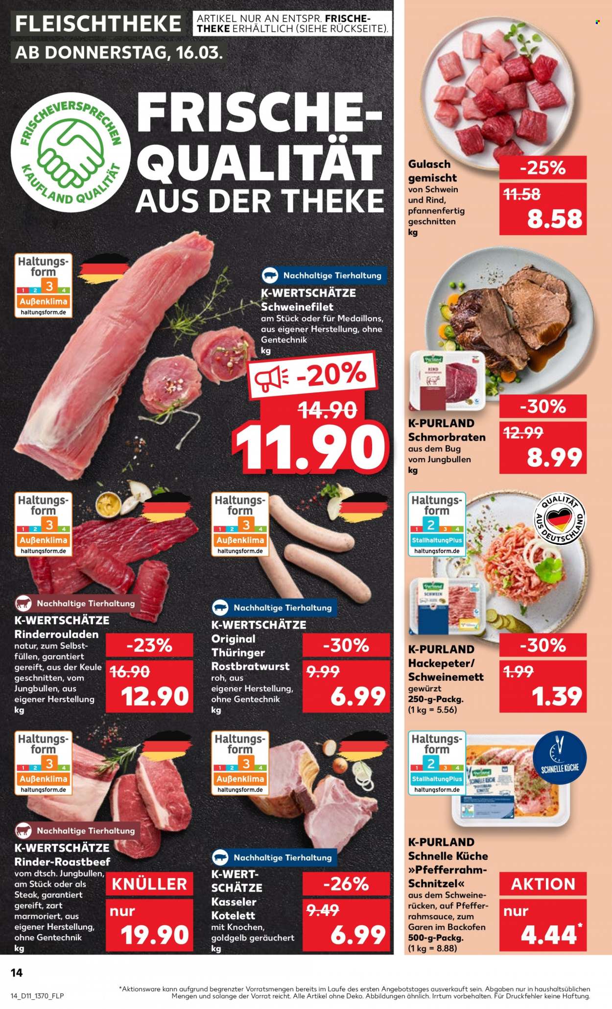 Kaufland Prospekte  - 16.03.2023 - 22.03.2023. Seite 14