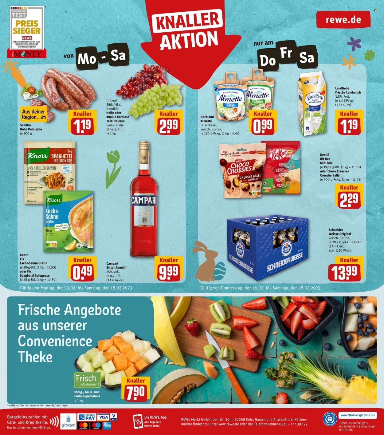 REWE Prospekte  - 13.03.2023 - 18.03.2023. Seite 28