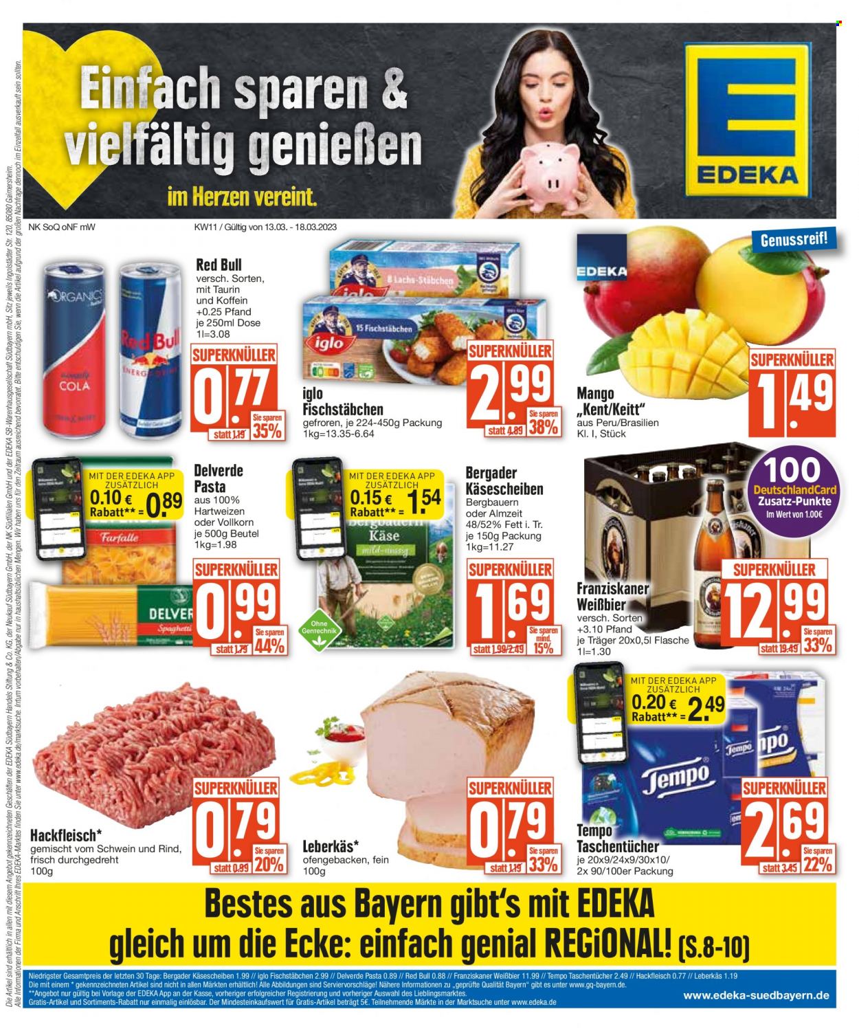 Edeka Prospekte  - 13.03.2023 - 18.03.2023. Seite 1