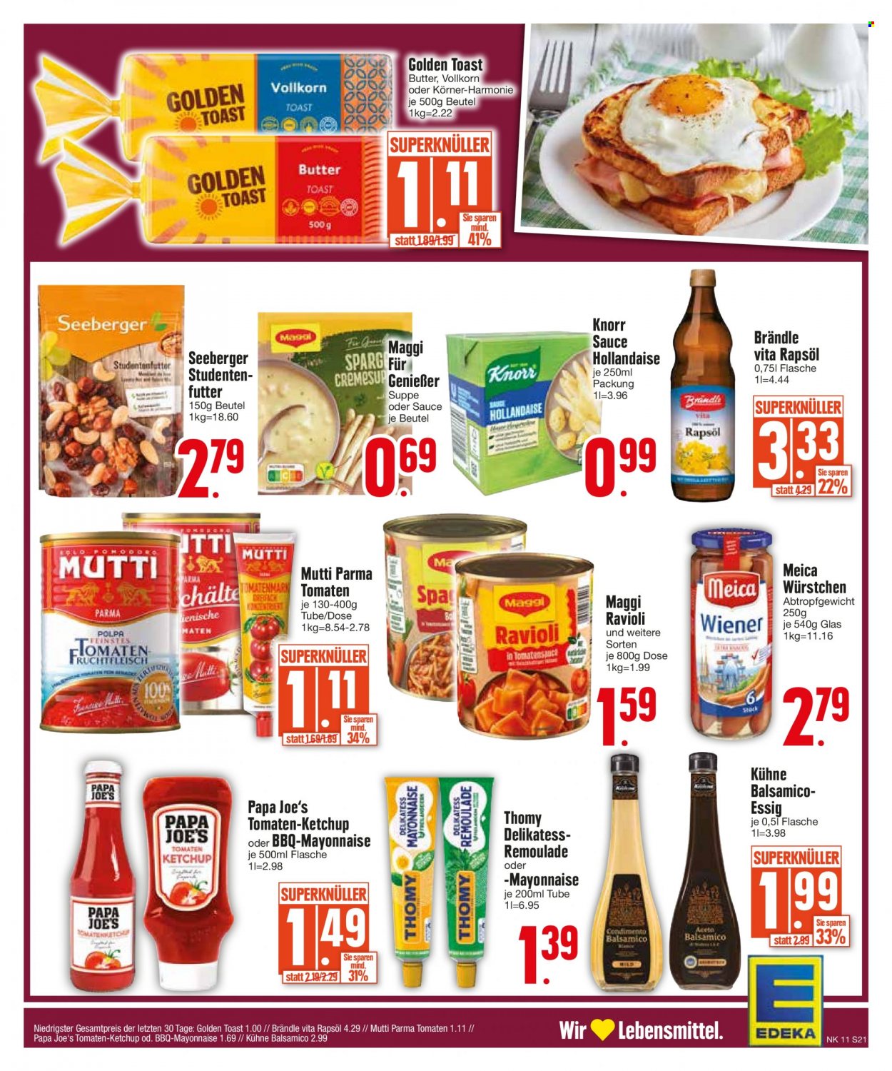 Edeka Prospekte  - 13.03.2023 - 18.03.2023. Seite 21