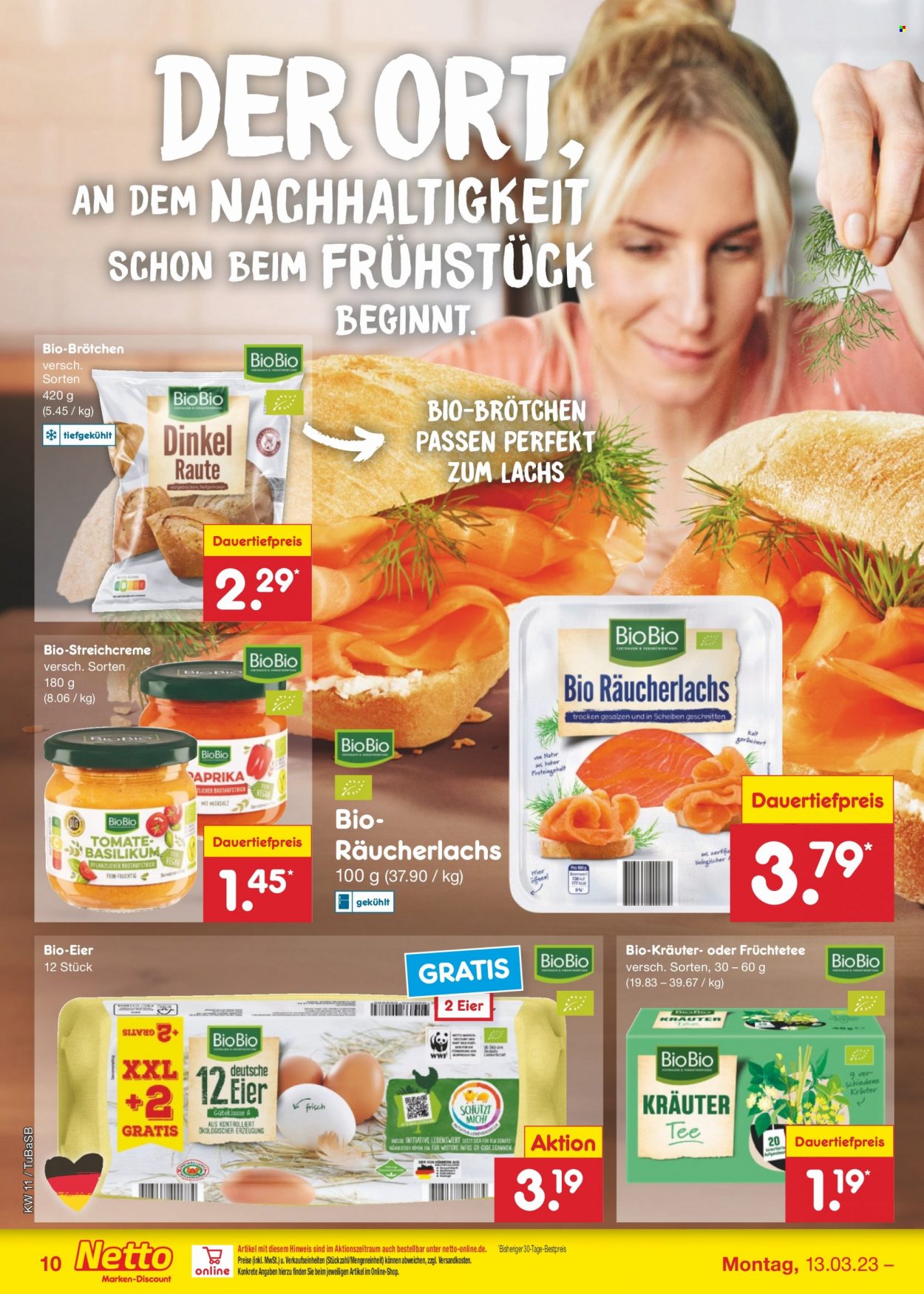 Netto Marken-Discount Prospekte  - 13.03.2023 - 18.03.2023. Seite 10