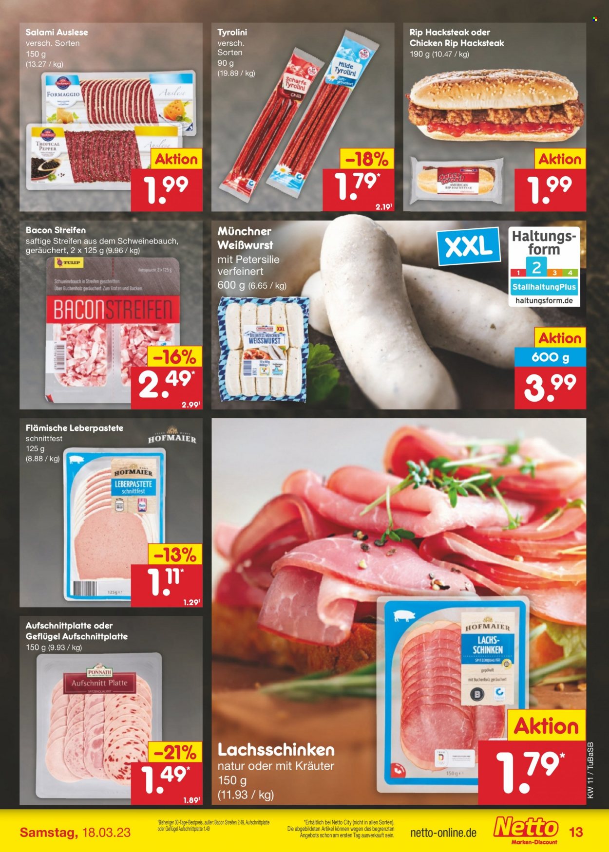Netto Marken-Discount Prospekte  - 13.03.2023 - 18.03.2023. Seite 13