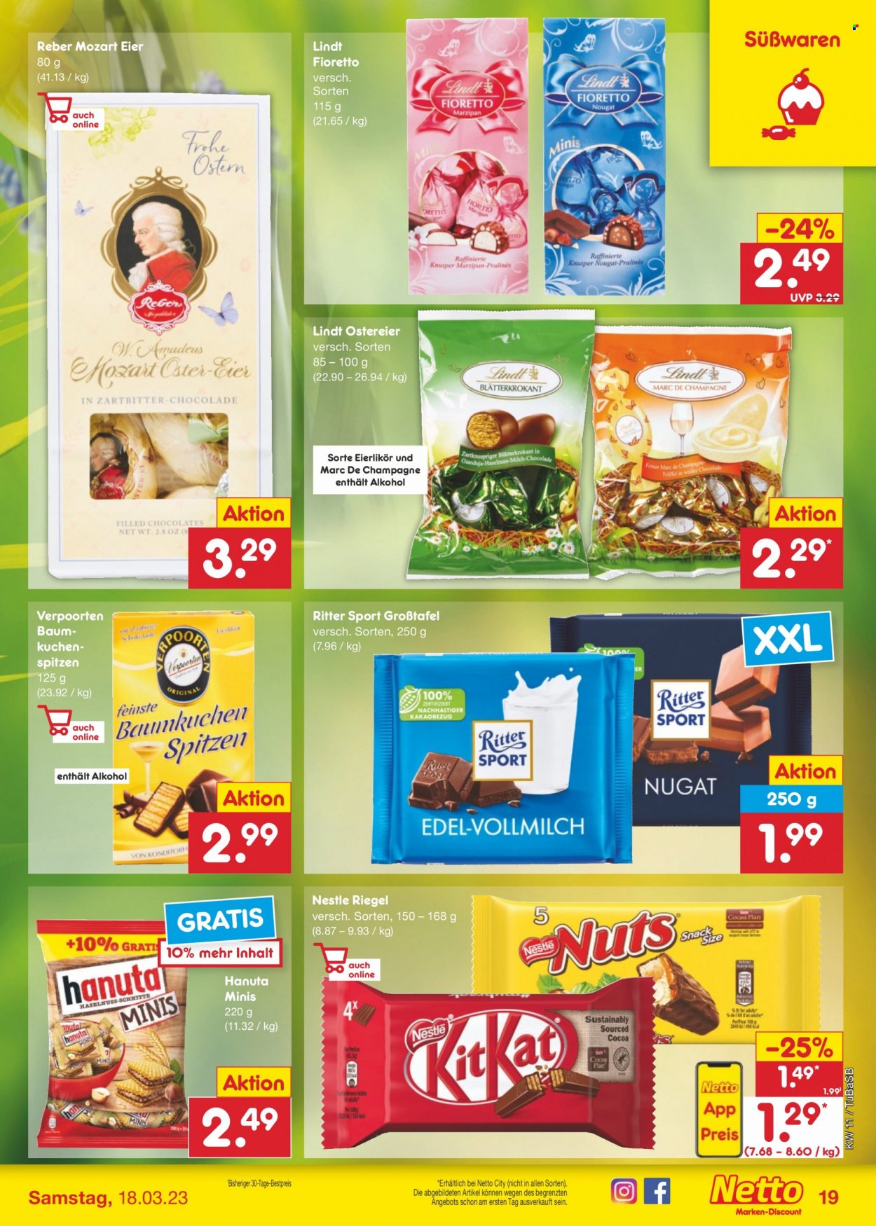 Netto Marken-Discount Prospekte  - 13.03.2023 - 18.03.2023. Seite 19