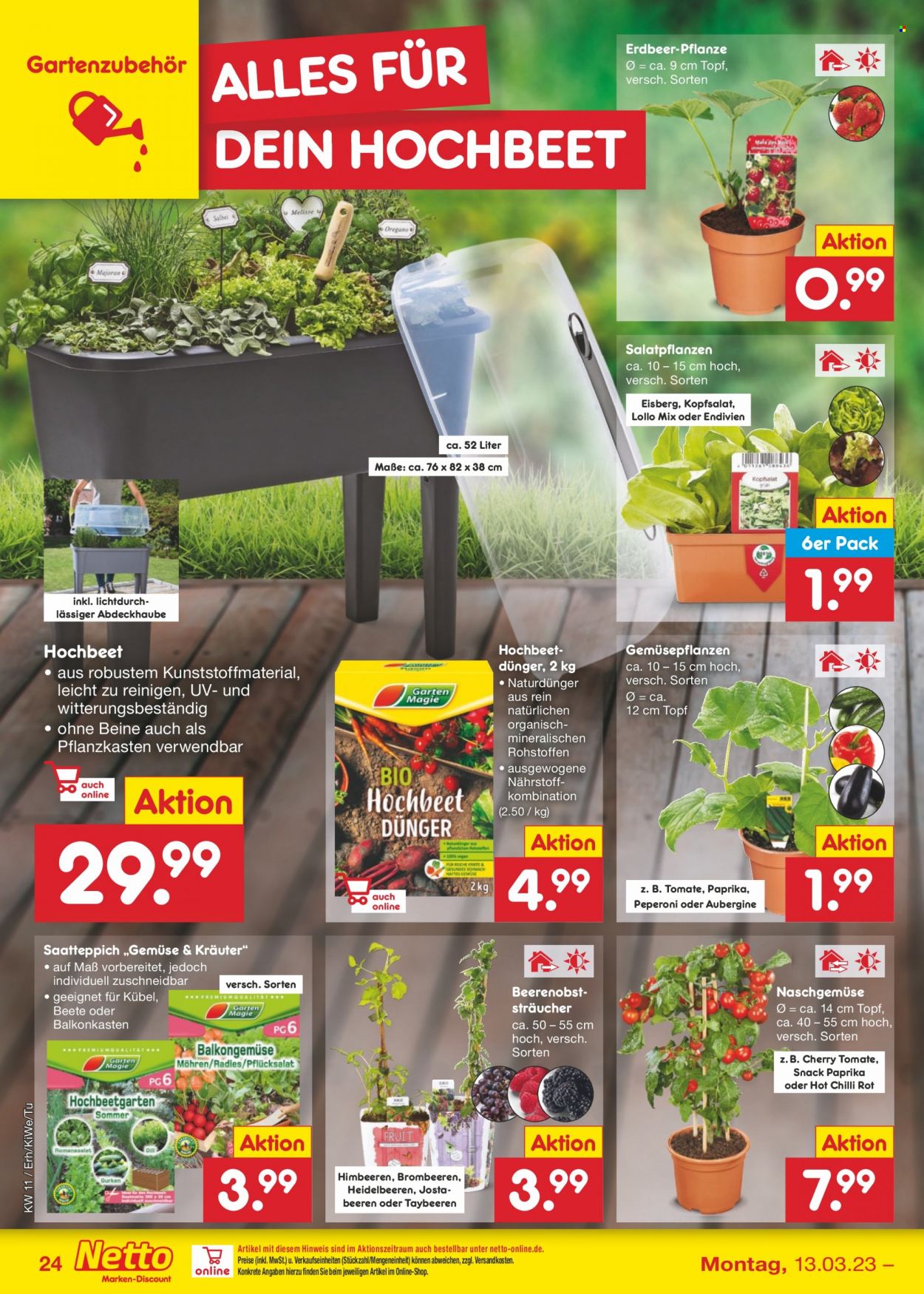 Netto Marken-Discount Prospekte  - 13.03.2023 - 18.03.2023. Seite 24