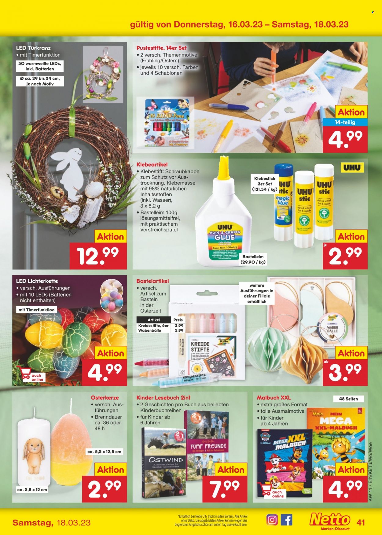 Netto Marken-Discount Prospekte  - 13.03.2023 - 18.03.2023. Seite 41