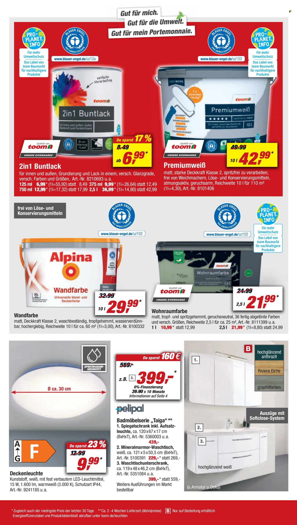 toom Baumarkt Prospekte  - 18.03.2023 - 24.03.2023. Seite 18