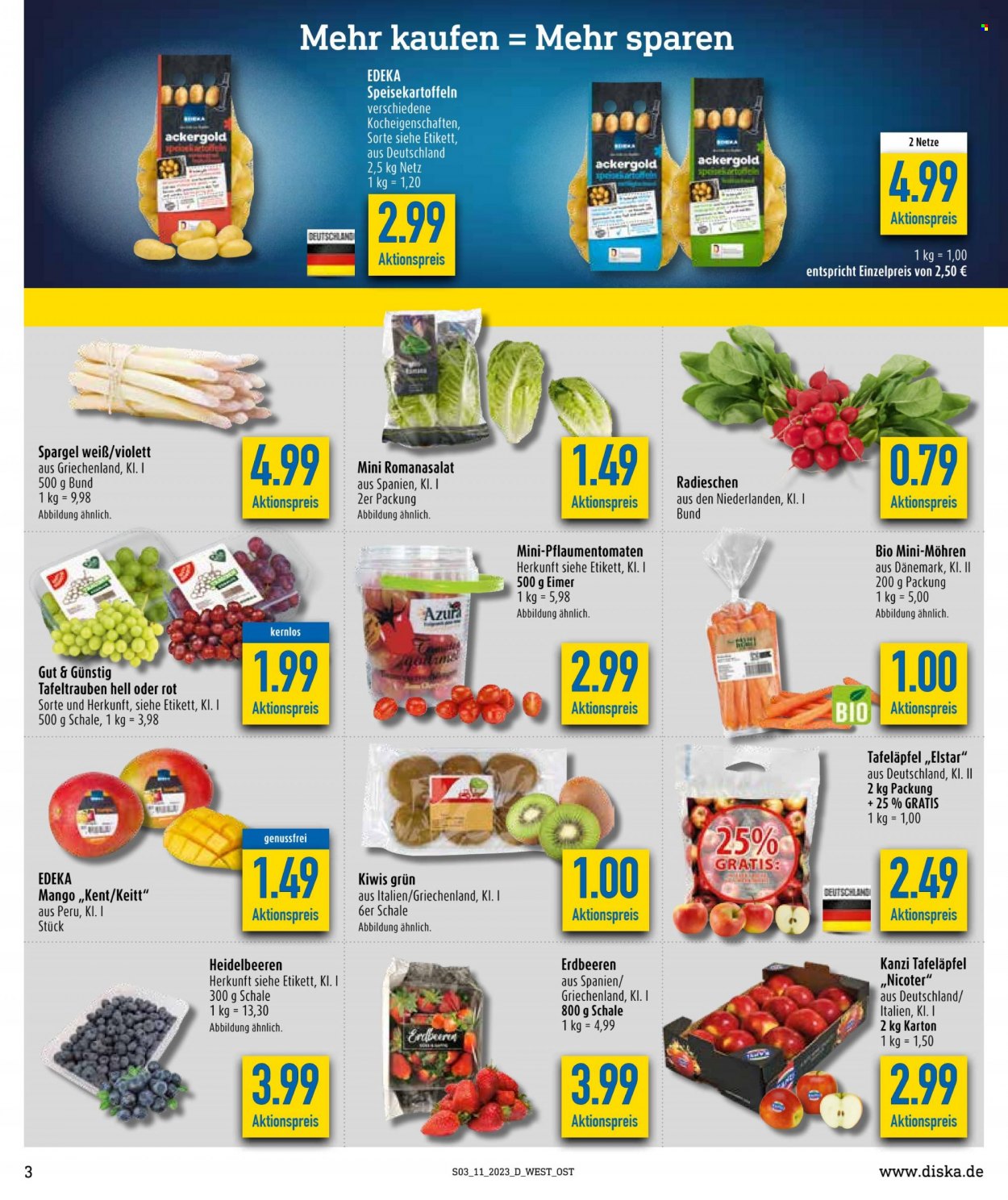 Diska Prospekte  - 13.03.2023 - 18.03.2023. Seite 3