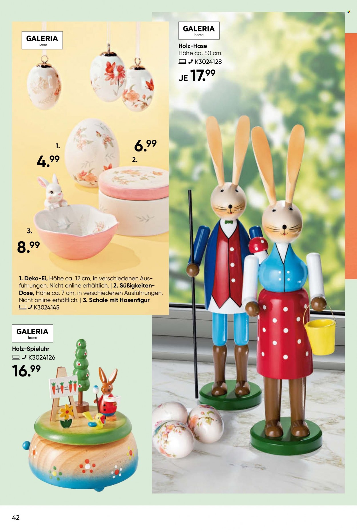 GALERIA Karstadt Kaufhof Prospekte  - 15.03.2023 - 21.03.2023. Seite 42