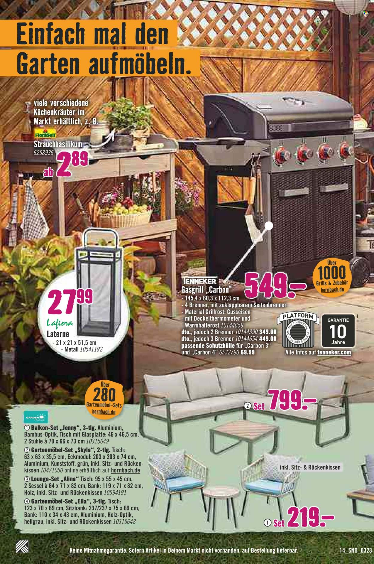 Hornbach Prospekte  - 1.03.2023 - 12.04.2023. Seite 14
