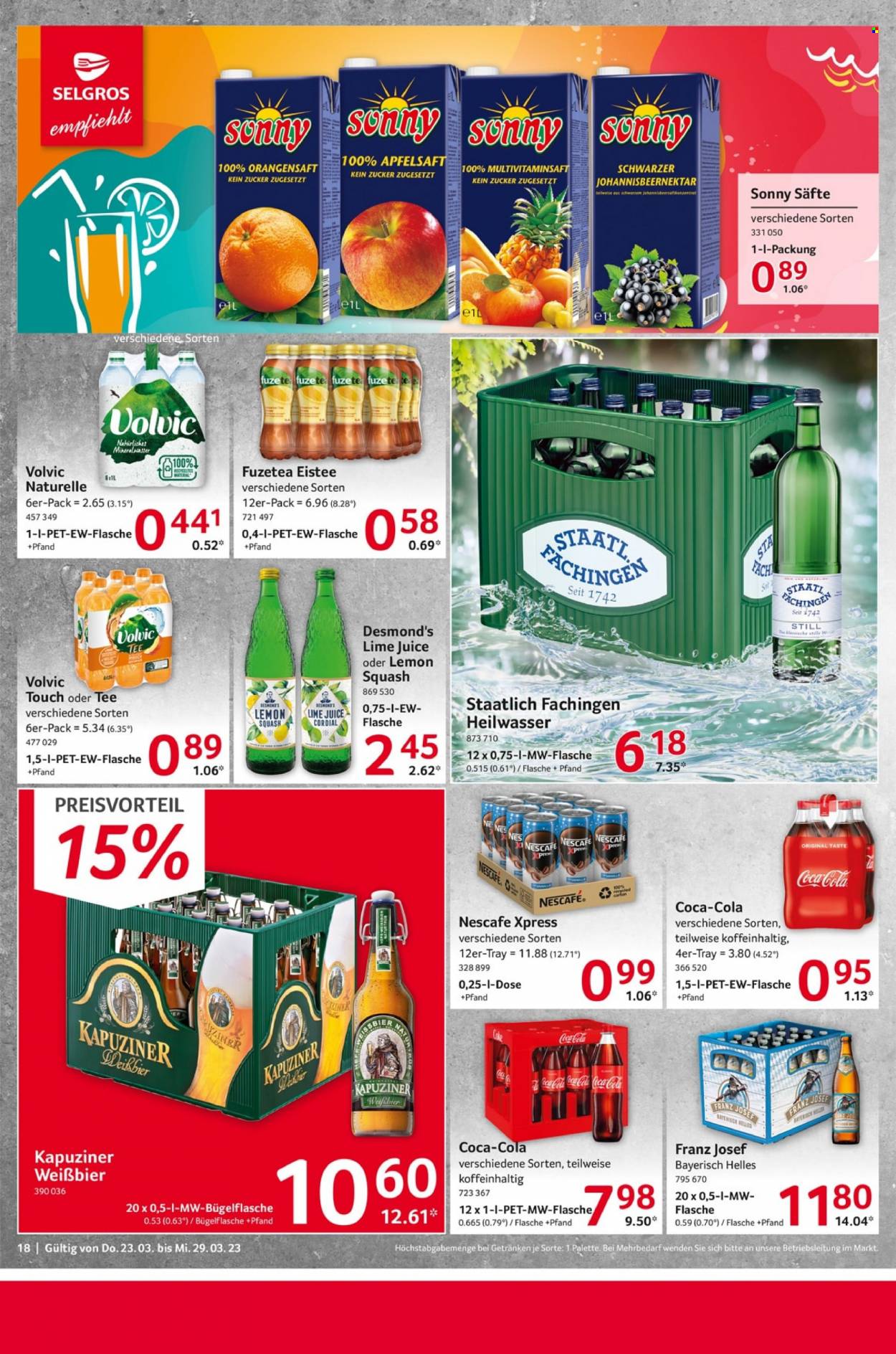 Selgros Prospekte  - 23.03.2023 - 29.03.2023. Seite 18