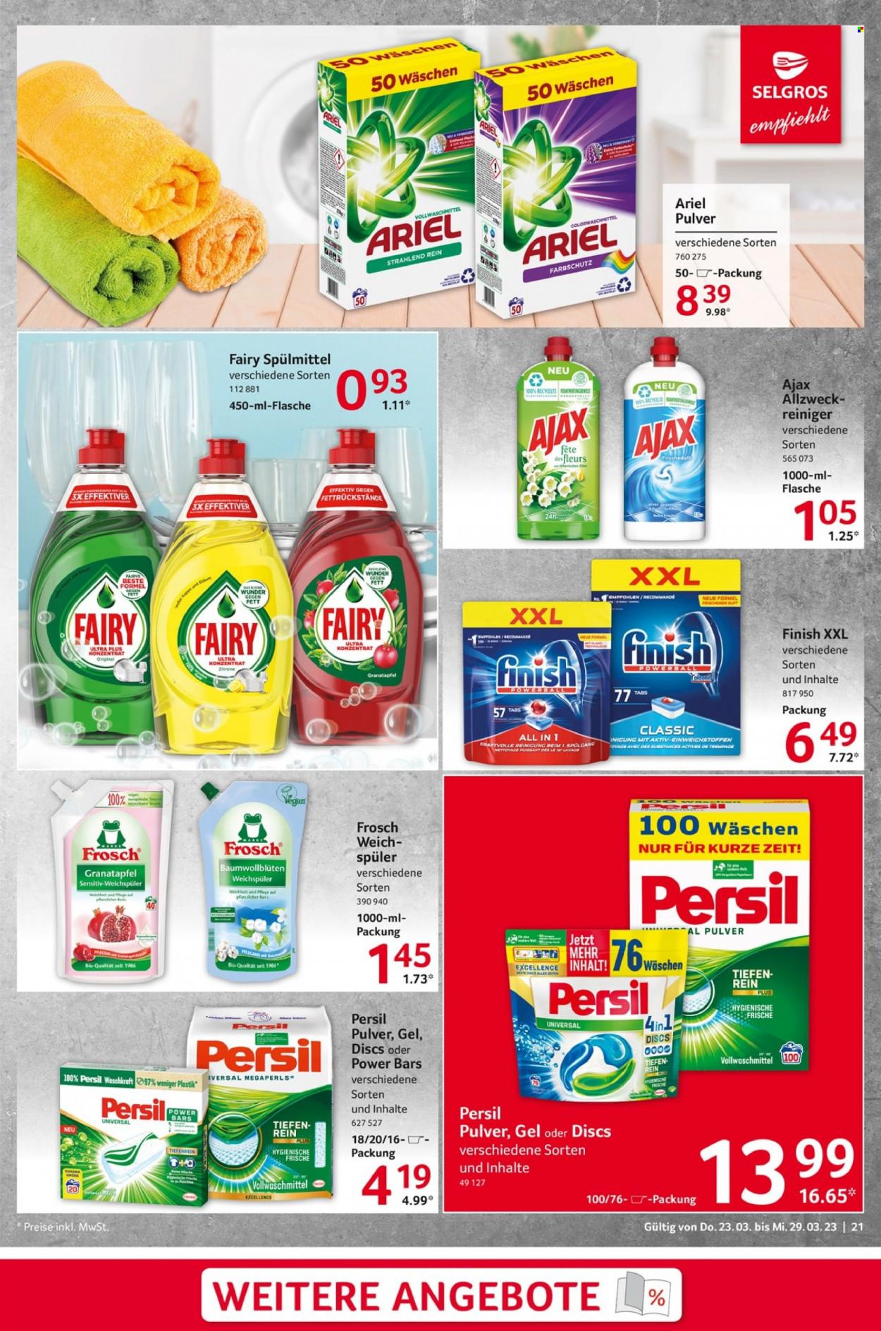 Selgros Prospekte  - 23.03.2023 - 29.03.2023. Seite 21
