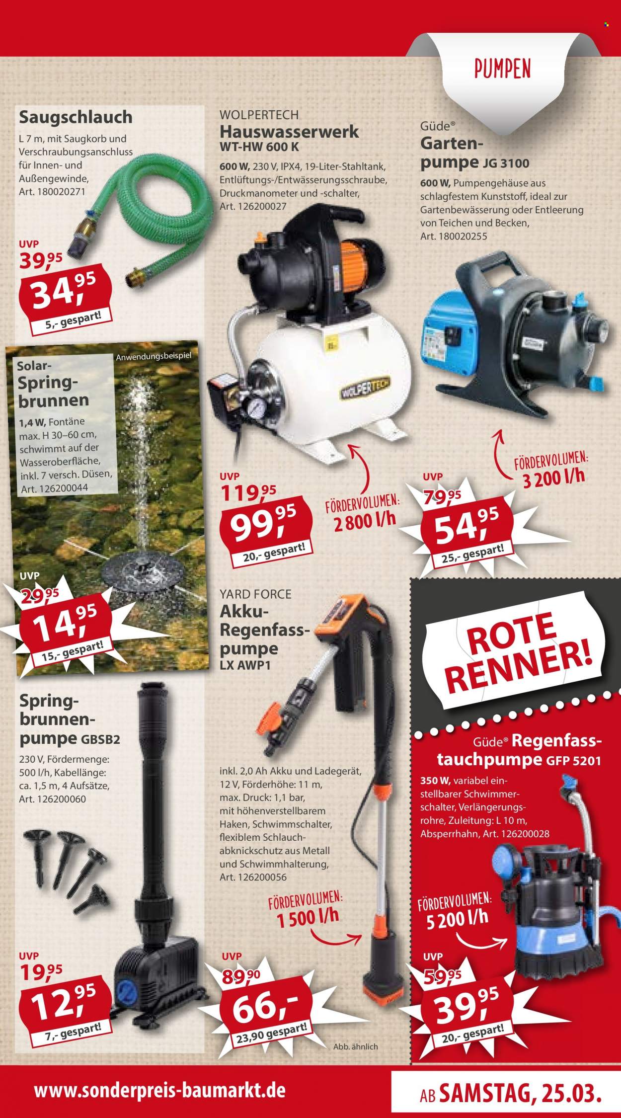 Sonderpreis-Baumarkt Prospekte  - 25.03.2023 - 31.03.2023. Seite 9