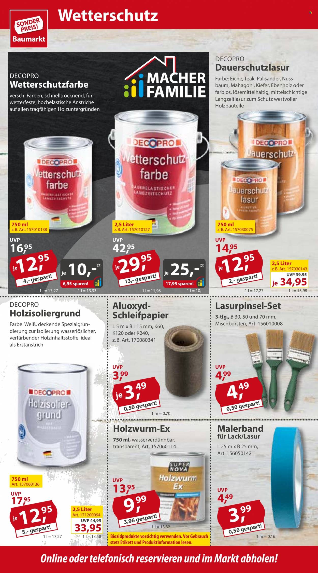 Sonderpreis-Baumarkt Prospekte  - 25.03.2023 - 31.03.2023. Seite 16
