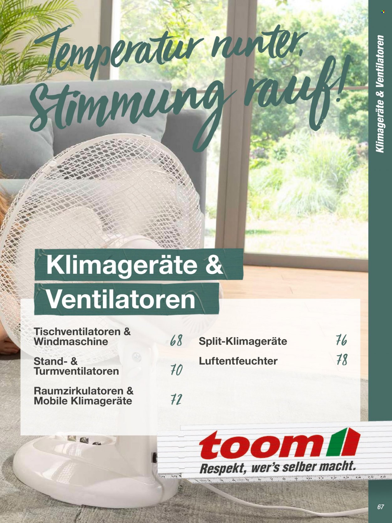 toom Baumarkt Prospekte  - 10.03.2023 - 31.05.2023. Seite 67