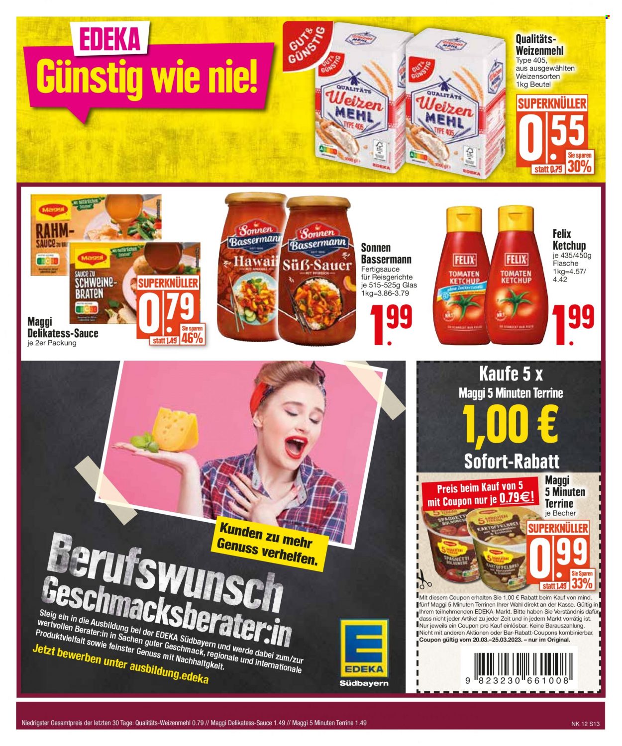 Edeka Prospekte  - 20.03.2023 - 25.03.2023. Seite 13