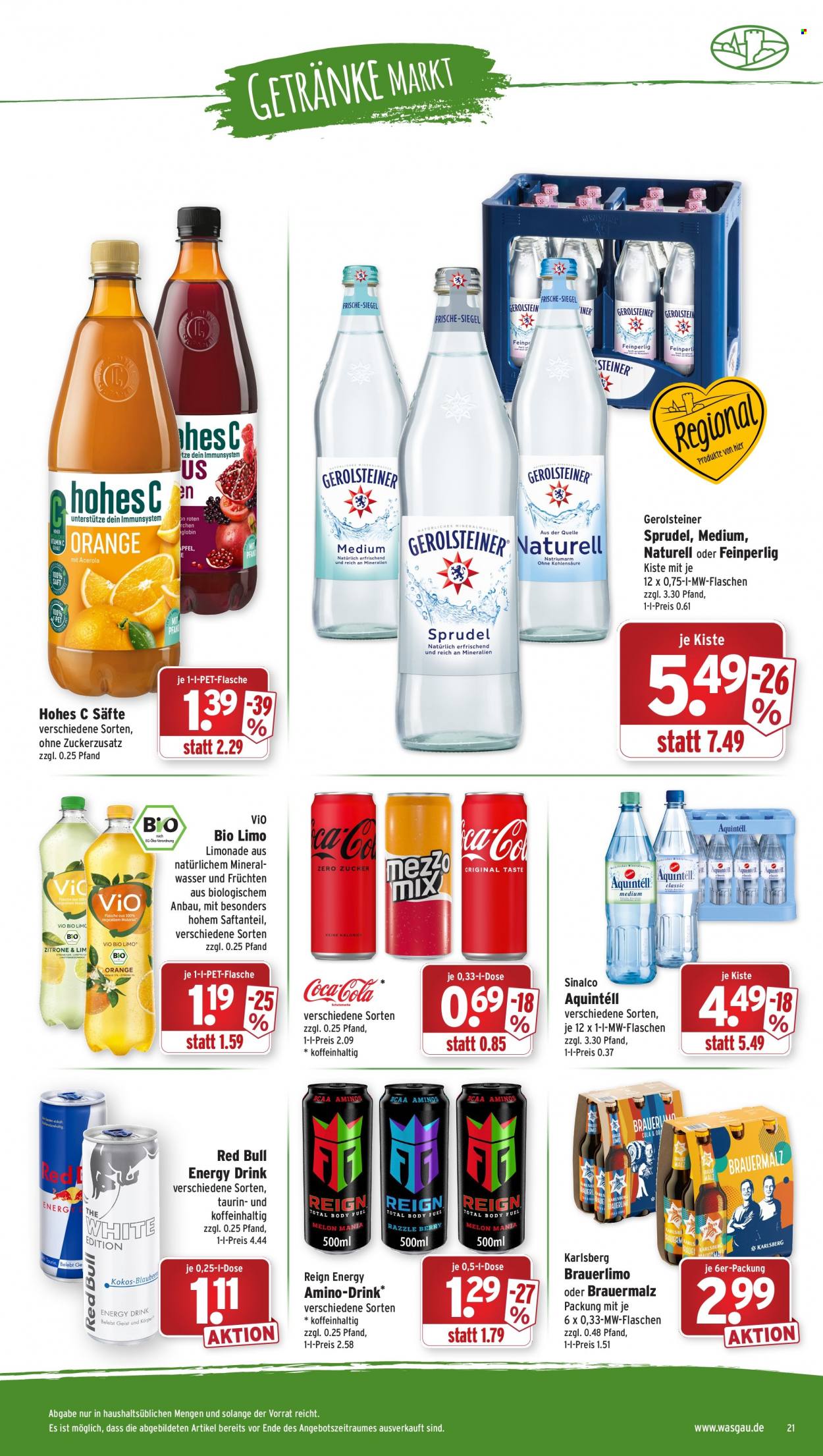 Wasgau Prospekte  - 20.03.2023 - 25.03.2023. Seite 21